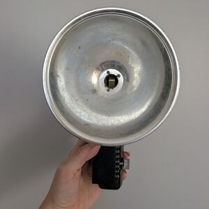 Vintage Silver Flash Reflector